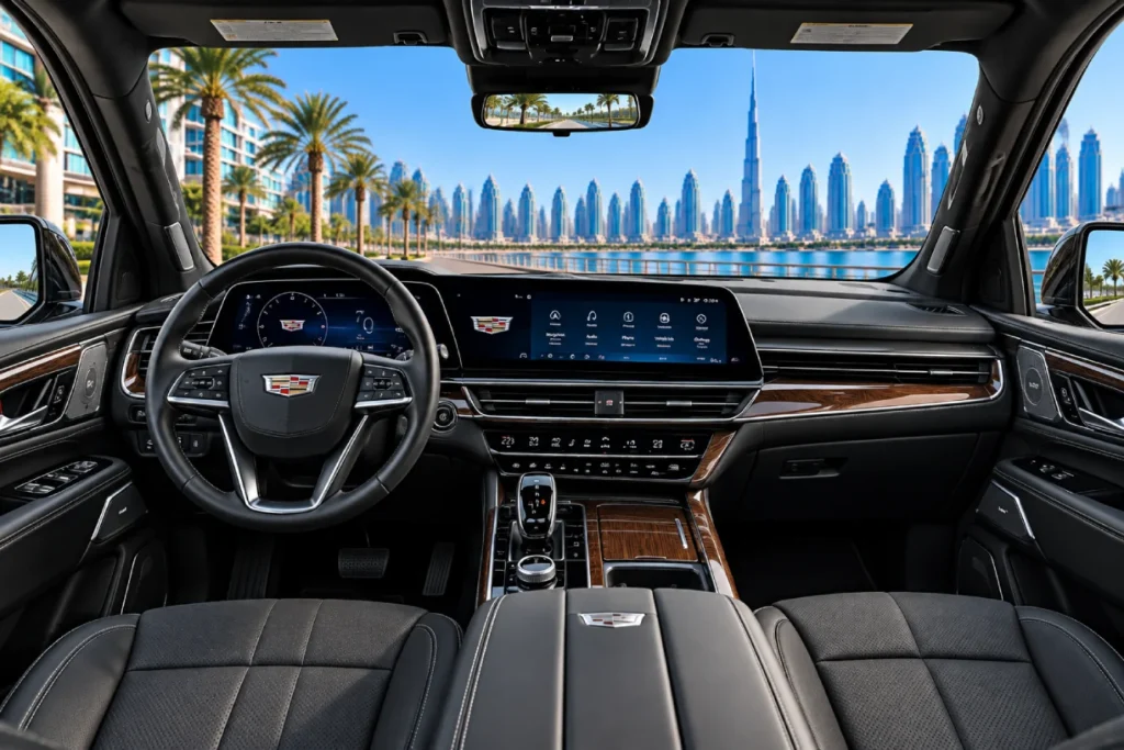 Luxury Cadillac Cockpit