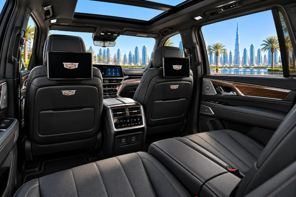 Luxury Escalade Interior