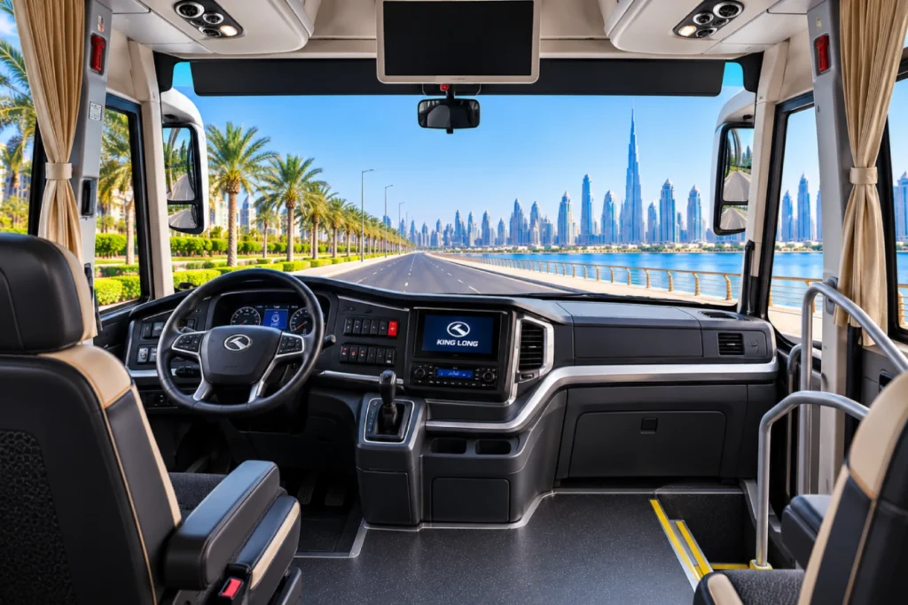Luxury King Long Coach 54 seater front
