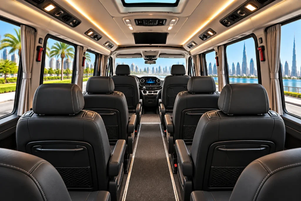 Mercedes-Benz Sprinter 10-seater back