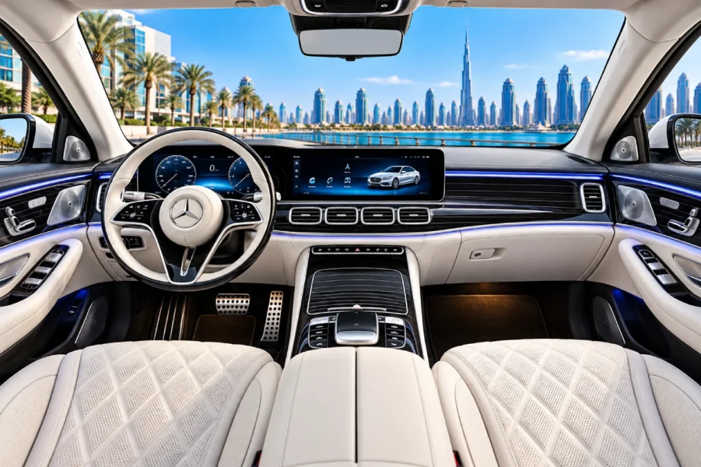 Mercedes Benz s 500 front