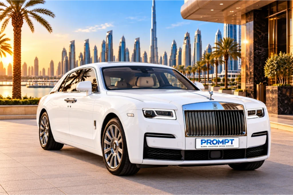 Rolls Royce Ghost with Driver