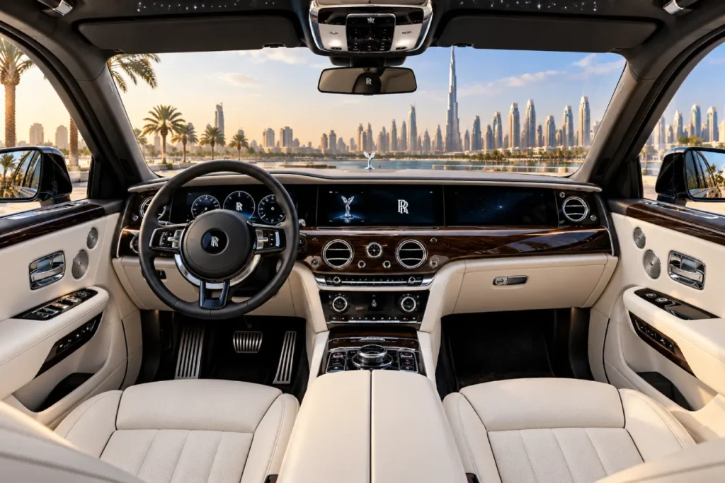 Rolls-Royce Phantom Front Interior