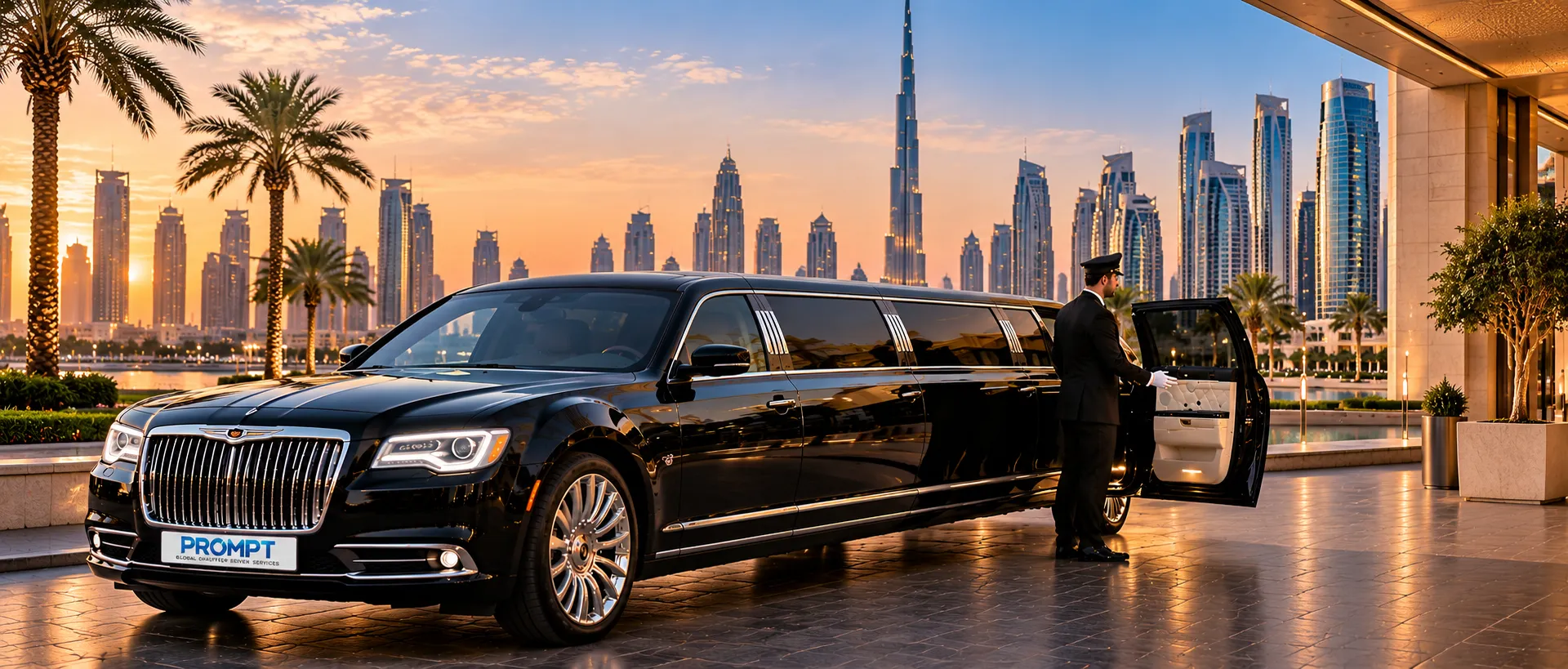 Prompt Limo stretch limousine in UAE