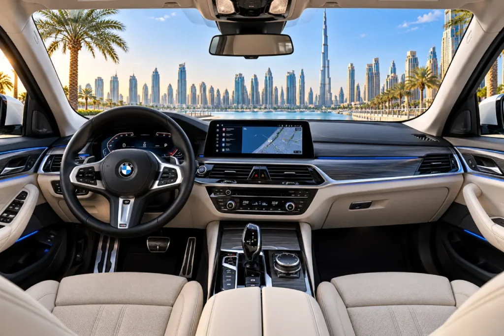 bmw 520i front interior