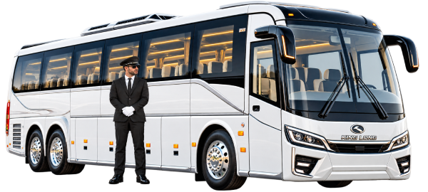 Luxury coach for group travel