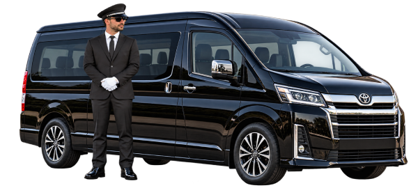 Chauffeur-driven passenger van